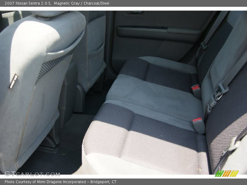 Magnetic Gray / Charcoal/Steel 2007 Nissan Sentra 2.0 S