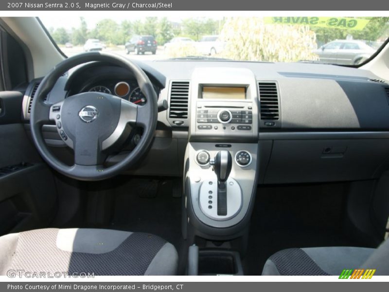 Magnetic Gray / Charcoal/Steel 2007 Nissan Sentra 2.0 S