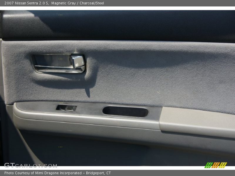 Magnetic Gray / Charcoal/Steel 2007 Nissan Sentra 2.0 S