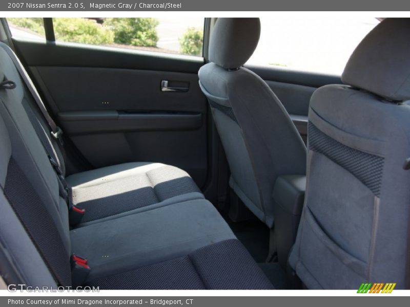 Magnetic Gray / Charcoal/Steel 2007 Nissan Sentra 2.0 S