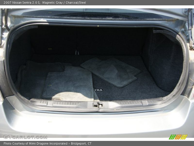 Magnetic Gray / Charcoal/Steel 2007 Nissan Sentra 2.0 S