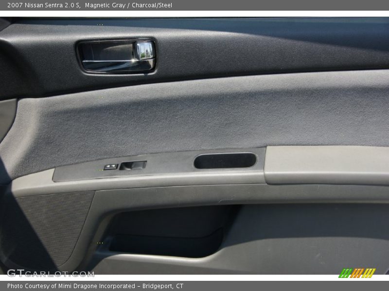 Magnetic Gray / Charcoal/Steel 2007 Nissan Sentra 2.0 S