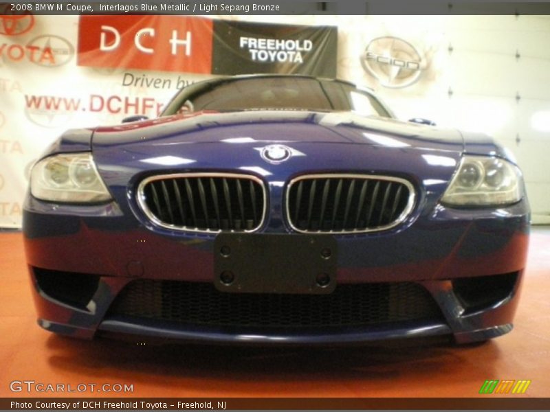 Interlagos Blue Metallic / Light Sepang Bronze 2008 BMW M Coupe