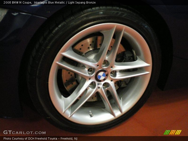 Interlagos Blue Metallic / Light Sepang Bronze 2008 BMW M Coupe
