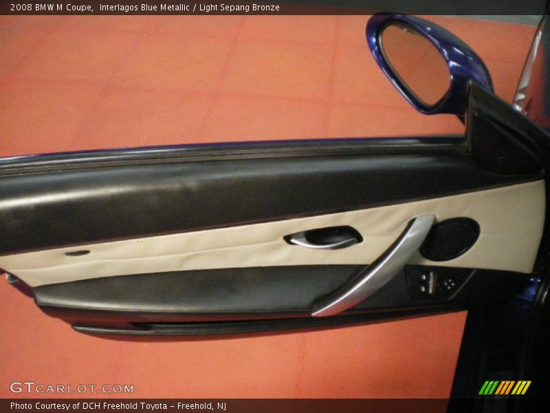 Interlagos Blue Metallic / Light Sepang Bronze 2008 BMW M Coupe