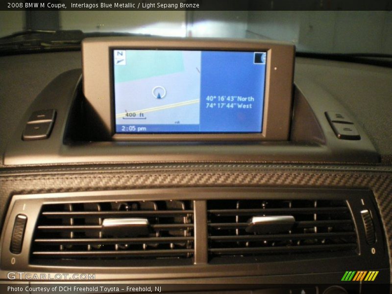 Navigation of 2008 M Coupe
