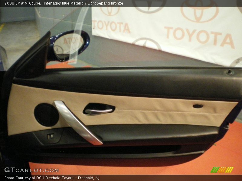 Interlagos Blue Metallic / Light Sepang Bronze 2008 BMW M Coupe