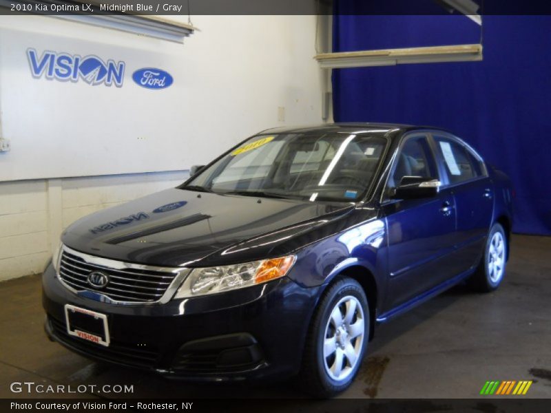 Midnight Blue / Gray 2010 Kia Optima LX