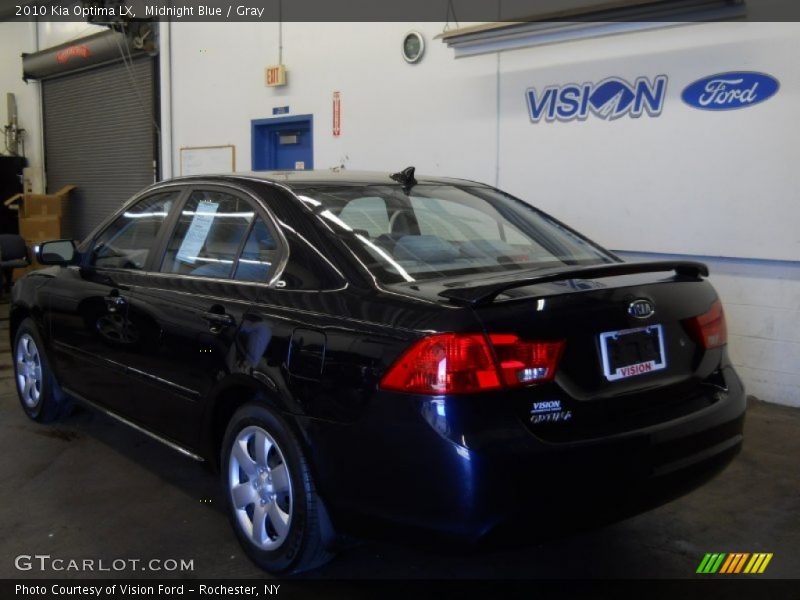 Midnight Blue / Gray 2010 Kia Optima LX