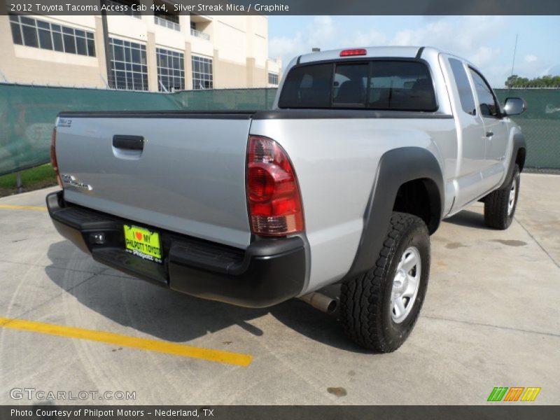 Silver Streak Mica / Graphite 2012 Toyota Tacoma Access Cab 4x4