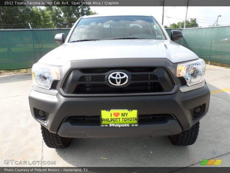Silver Streak Mica / Graphite 2012 Toyota Tacoma Access Cab 4x4