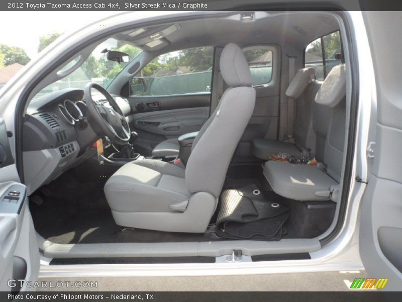  2012 Tacoma Access Cab 4x4 Graphite Interior