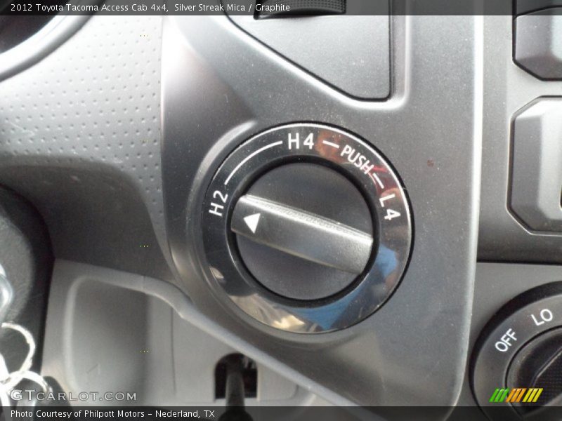 Controls of 2012 Tacoma Access Cab 4x4