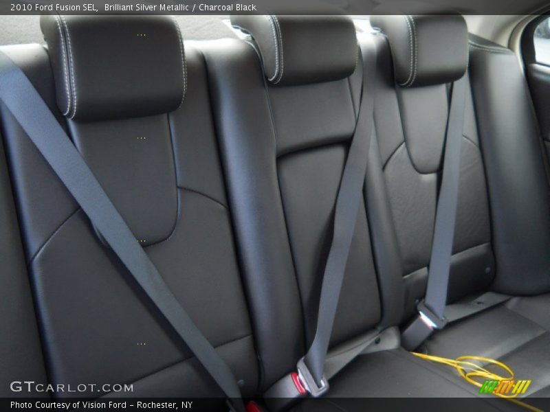 Brilliant Silver Metallic / Charcoal Black 2010 Ford Fusion SEL