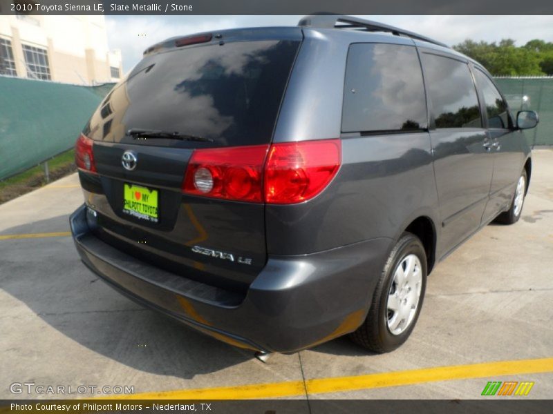 Slate Metallic / Stone 2010 Toyota Sienna LE