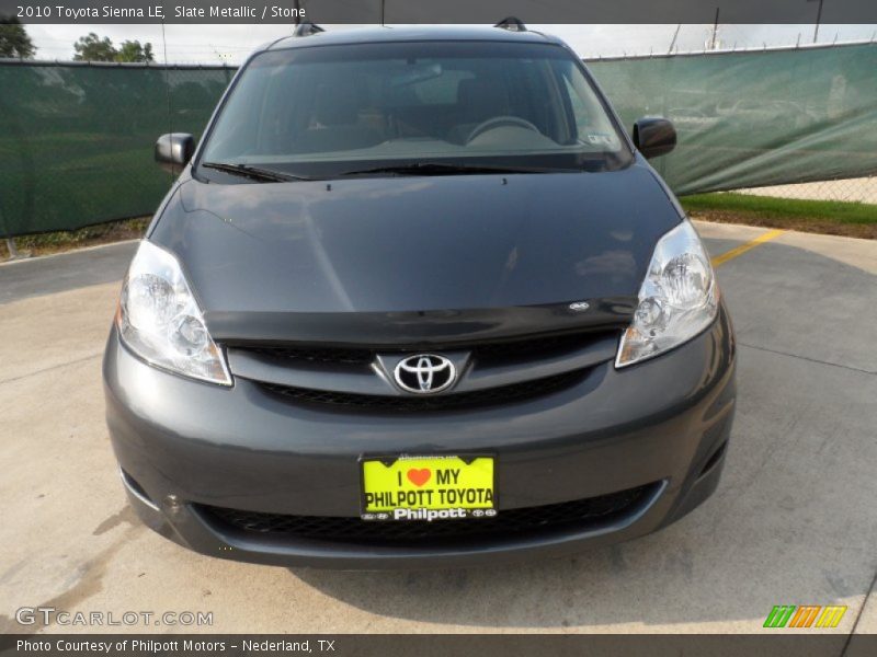 Slate Metallic / Stone 2010 Toyota Sienna LE