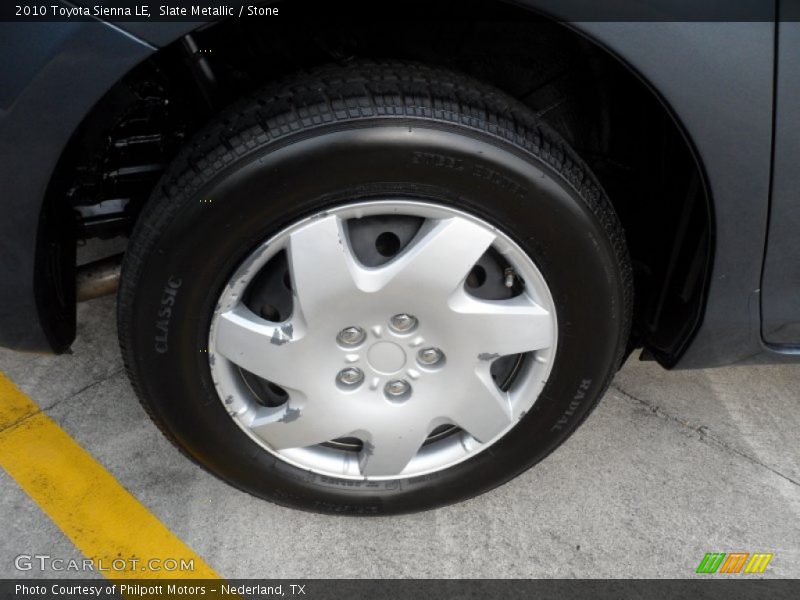 Slate Metallic / Stone 2010 Toyota Sienna LE