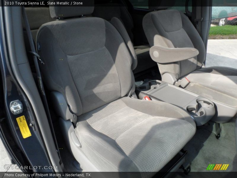  2010 Sienna LE Stone Interior