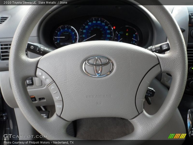  2010 Sienna LE Steering Wheel