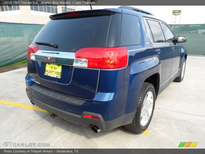 Atlantic Blue Metallic / Light Titanium 2010 GMC Terrain SLE