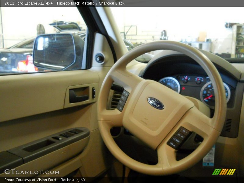 Tuxedo Black Metallic / Charcoal Black 2011 Ford Escape XLS 4x4