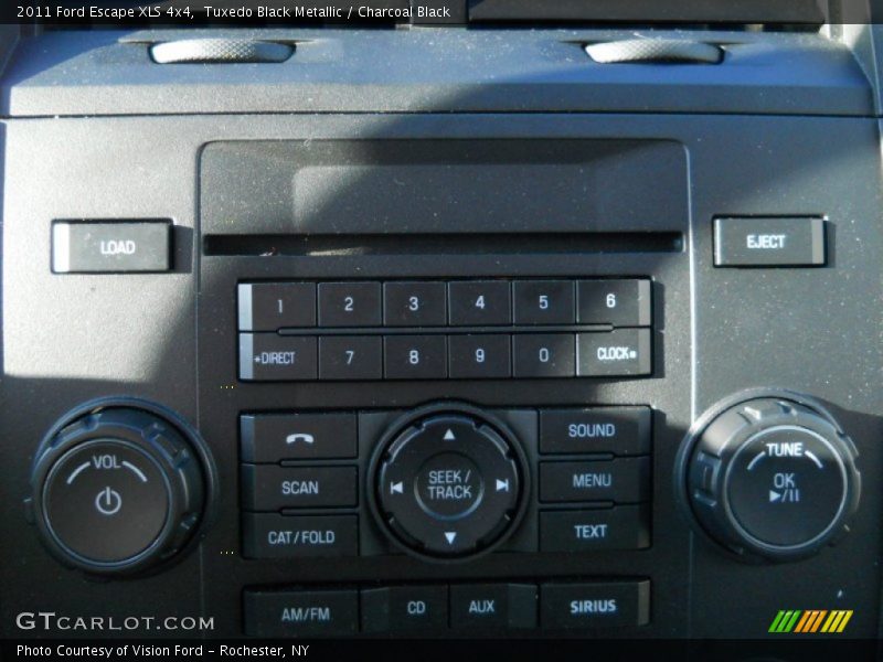 Tuxedo Black Metallic / Charcoal Black 2011 Ford Escape XLS 4x4