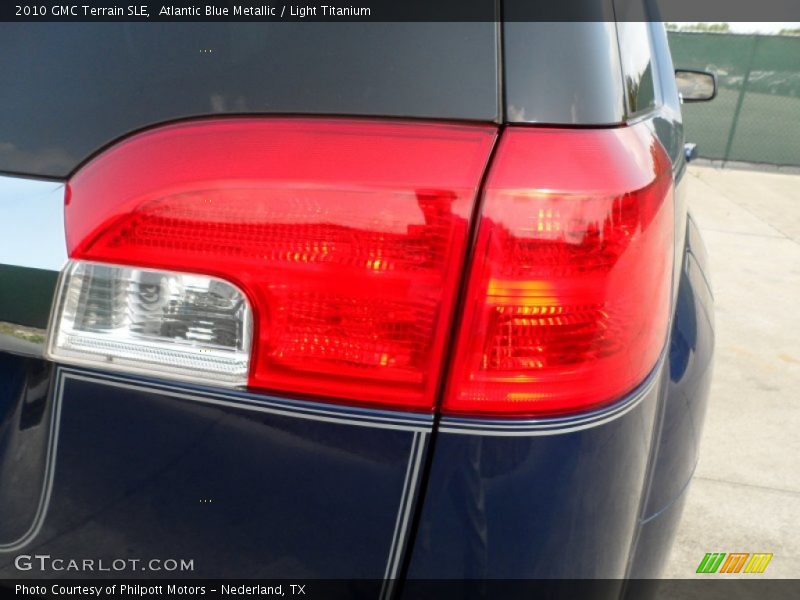 Atlantic Blue Metallic / Light Titanium 2010 GMC Terrain SLE