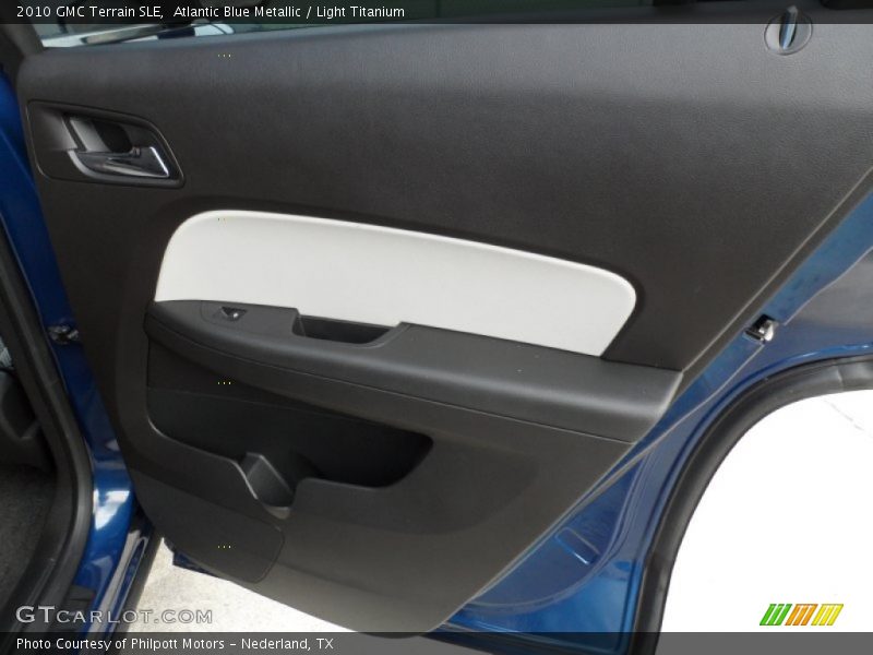 Atlantic Blue Metallic / Light Titanium 2010 GMC Terrain SLE