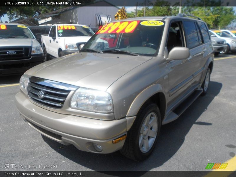 Cool Beige Metallic / Gray 2002 Suzuki XL7