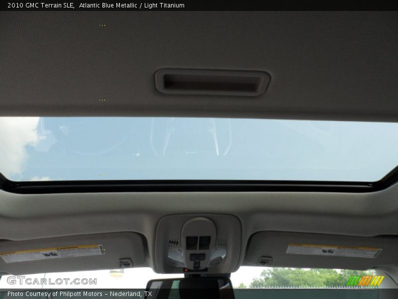 Atlantic Blue Metallic / Light Titanium 2010 GMC Terrain SLE