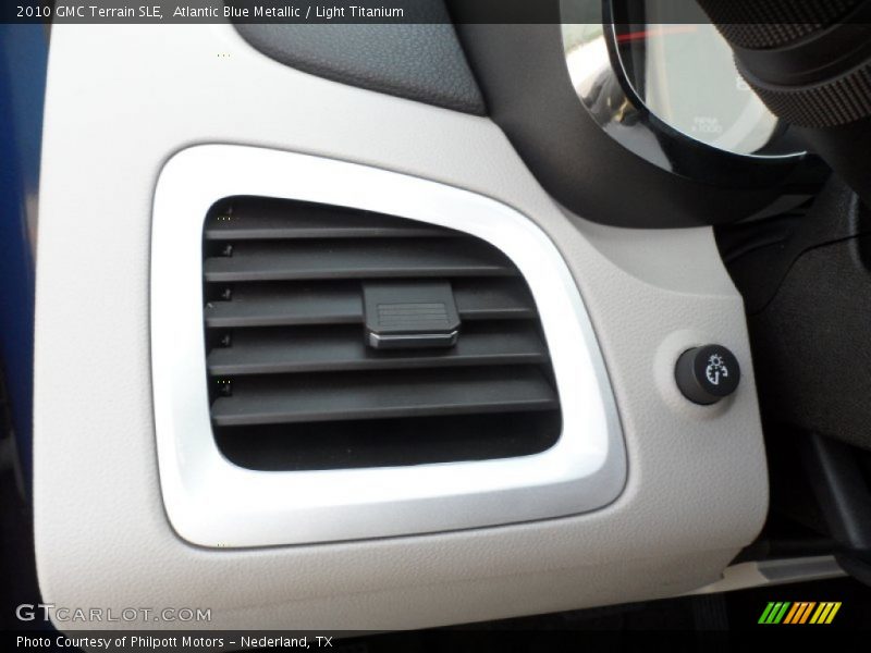 Atlantic Blue Metallic / Light Titanium 2010 GMC Terrain SLE