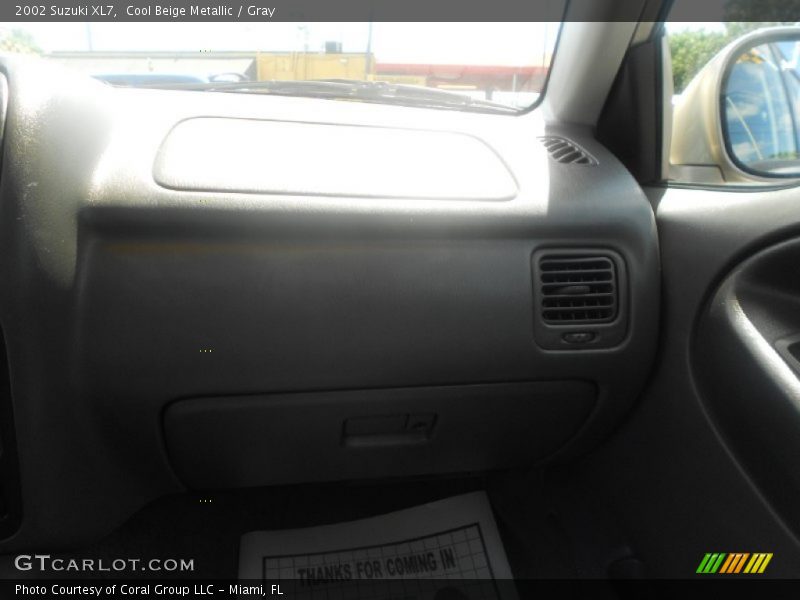 Cool Beige Metallic / Gray 2002 Suzuki XL7