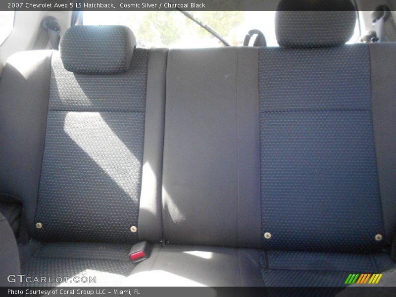 Cosmic Silver / Charcoal Black 2007 Chevrolet Aveo 5 LS Hatchback