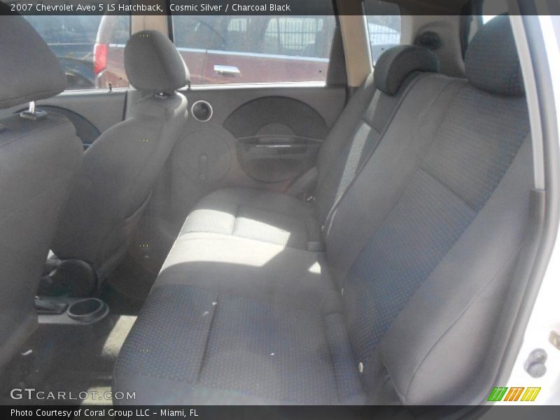 Cosmic Silver / Charcoal Black 2007 Chevrolet Aveo 5 LS Hatchback