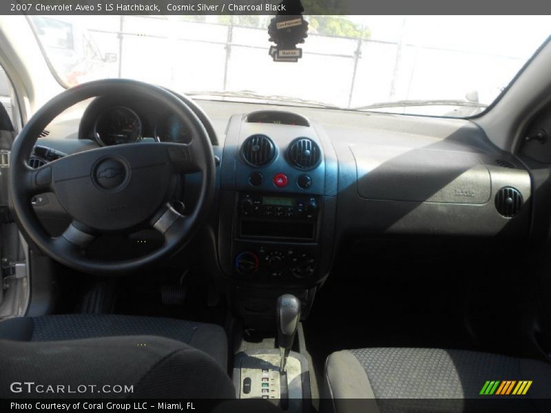 Cosmic Silver / Charcoal Black 2007 Chevrolet Aveo 5 LS Hatchback