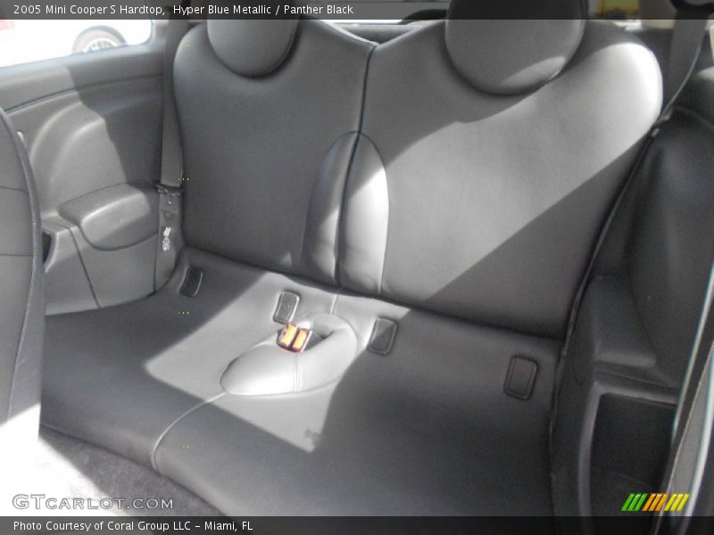 Hyper Blue Metallic / Panther Black 2005 Mini Cooper S Hardtop