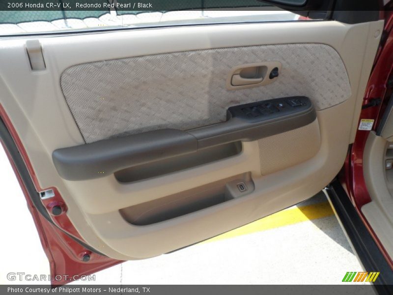 Redondo Red Pearl / Black 2006 Honda CR-V LX