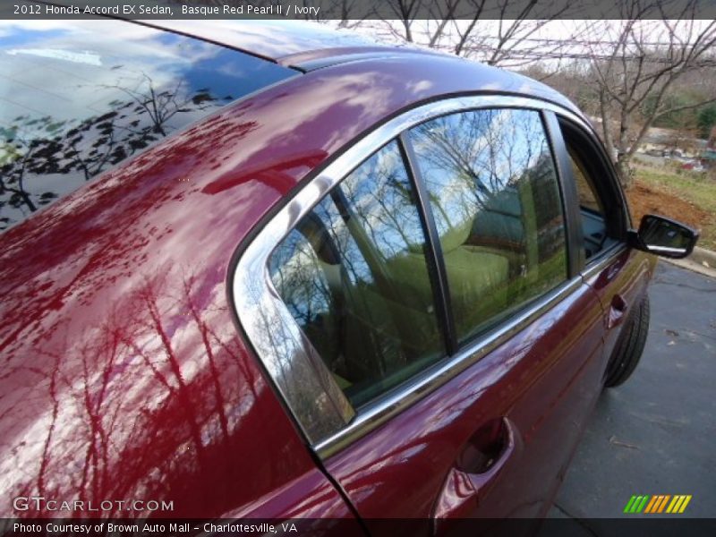 Basque Red Pearl II / Ivory 2012 Honda Accord EX Sedan