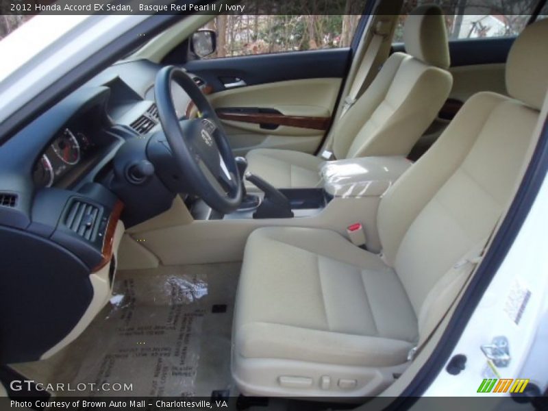 Basque Red Pearl II / Ivory 2012 Honda Accord EX Sedan