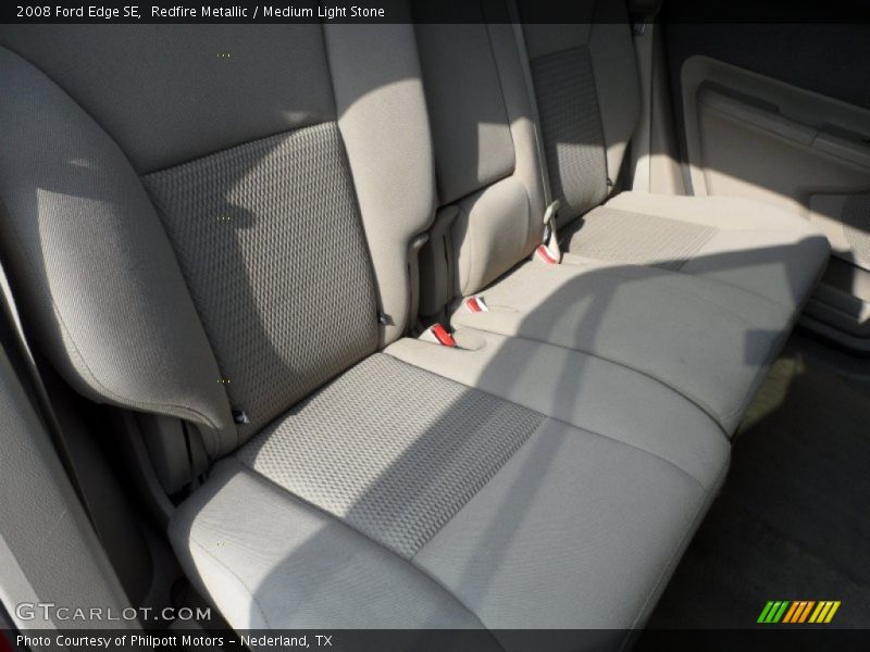 Redfire Metallic / Medium Light Stone 2008 Ford Edge SE