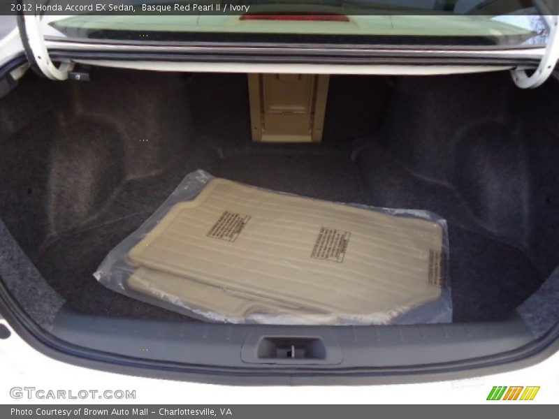 Basque Red Pearl II / Ivory 2012 Honda Accord EX Sedan