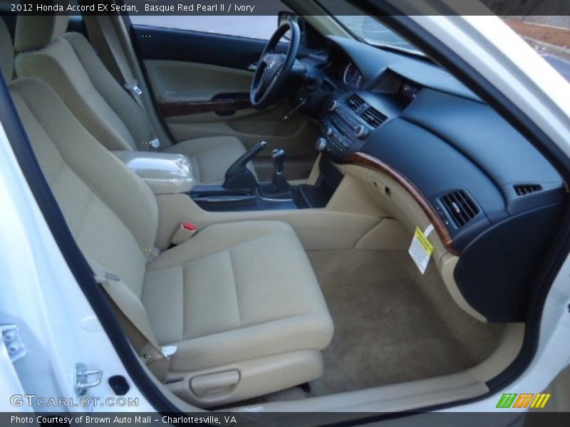 Basque Red Pearl II / Ivory 2012 Honda Accord EX Sedan