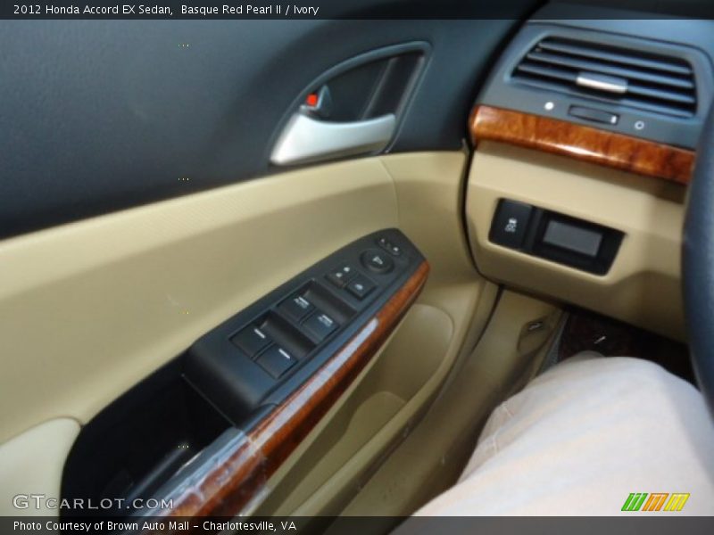 Basque Red Pearl II / Ivory 2012 Honda Accord EX Sedan