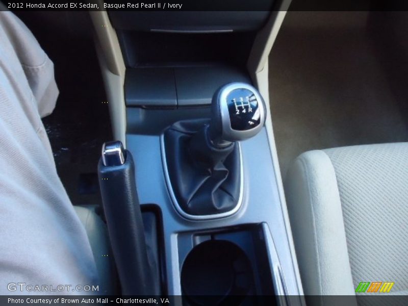 Basque Red Pearl II / Ivory 2012 Honda Accord EX Sedan