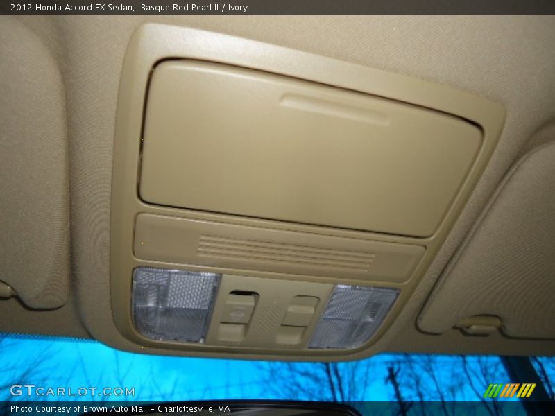 Basque Red Pearl II / Ivory 2012 Honda Accord EX Sedan