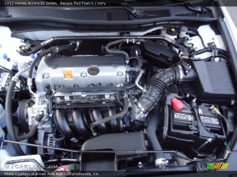 Basque Red Pearl II / Ivory 2012 Honda Accord EX Sedan