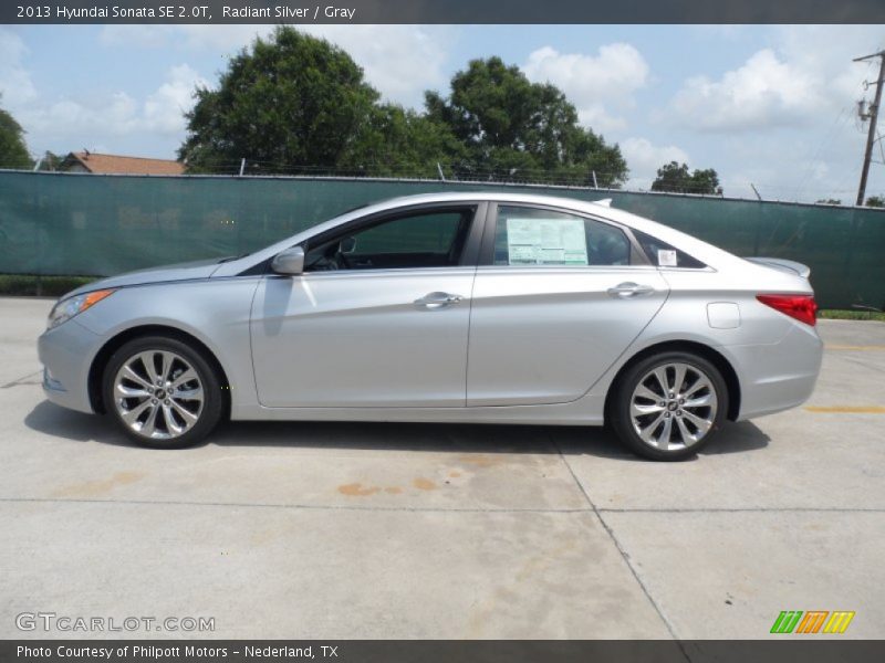  2013 Sonata SE 2.0T Radiant Silver