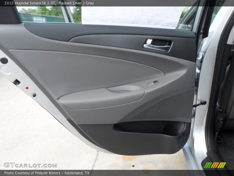 Door Panel of 2013 Sonata SE 2.0T