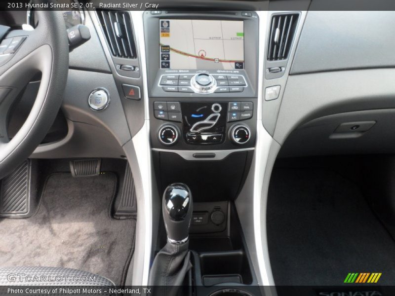 Radiant Silver / Gray 2013 Hyundai Sonata SE 2.0T