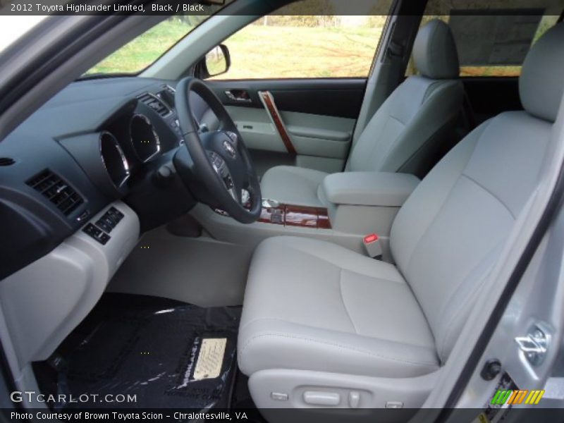 Black / Black 2012 Toyota Highlander Limited